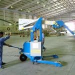 Additional boom can be installed on any hydraulic or manual control crane.