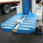 Tilting table with payload of up to 25t.