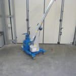 Mini crane with capacity up to 500 kg.