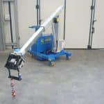 Mini crane with capacity up to 500 kg.