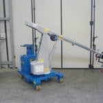 Mini crane with capacity up to 500 kg.