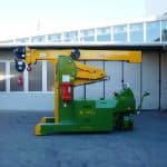 Mold lifting machine with capacity up to 10.000 kg.