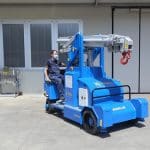 Mini crane For lifting loads up to 5.000 kg.