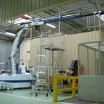 Mobile crane For the automotive sector