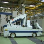 Mobile crane For the automotive sector