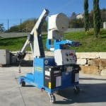 Crane for mold lifting for presses with closing force up to 100 t.